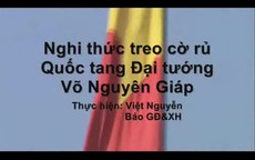 Cả nước bắt đầu để tang Đại tướng Võ Nguyên Giáp